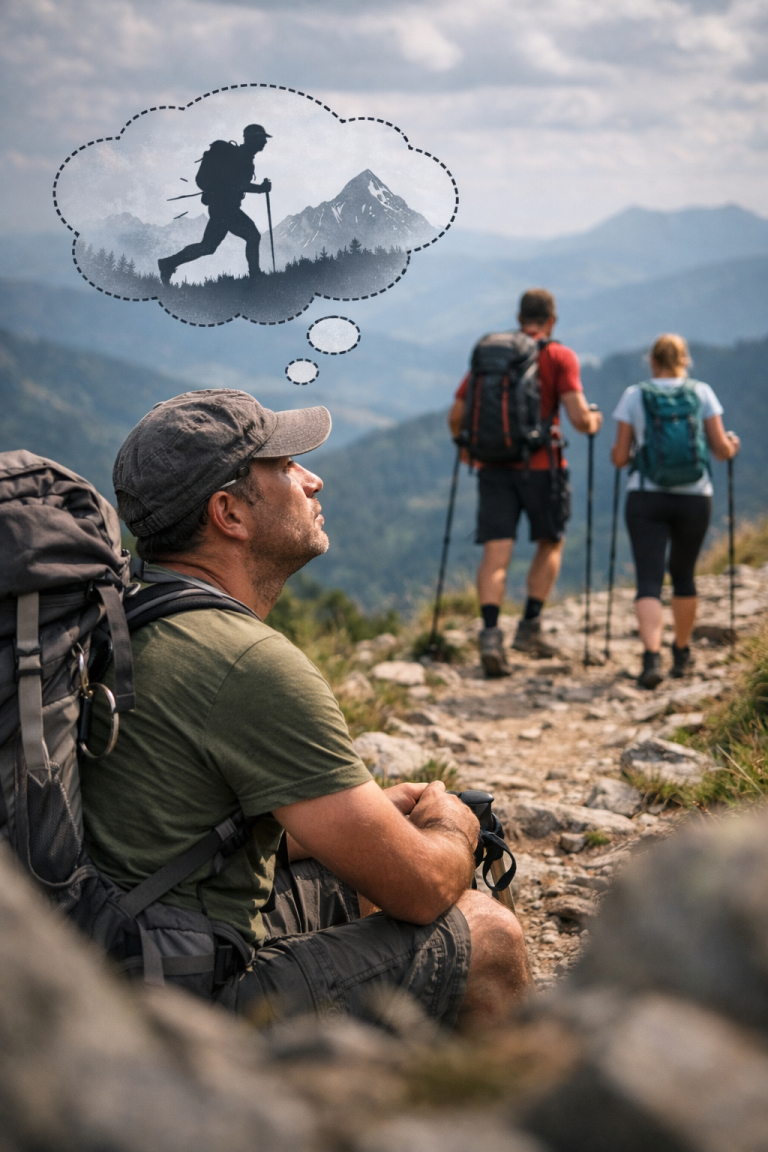 La comparaison en randonnée.